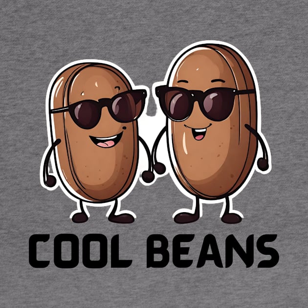 Cool Beans | Beans Pun by Allthingspunny